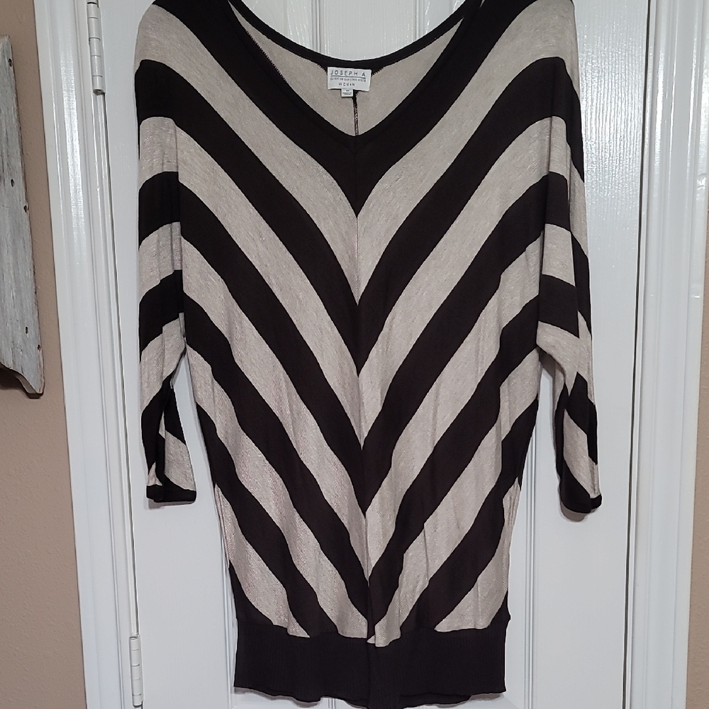Joseph A V-Neck Knit Top